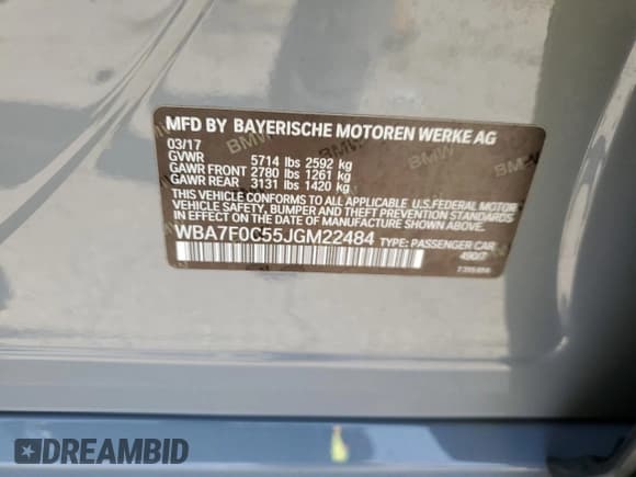 ✅ 2018 BMW 7 Series 750i • VIN: WBA7F0C55JGM22484 • Лот: 67475724. Опубликован ранее на Copart с пробегом 40 048 миль. Бесплатный доступ к архиву аукционных продаж из США и подробный отчёт об истории автомобиля на DreamBid. Изображение 14.