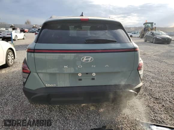 2024 Hyundai Kona SEL with VIN KM8HB3AB6RU043421, listed as a Copart auction lot 83951144 with 13,629 mi miles and Salvage title. Bid and sale history available at DreamBid. Image 6.