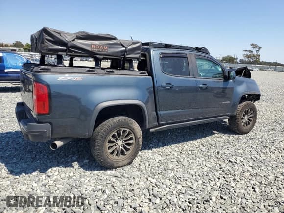 ✅ 2020 Chevrolet Colorado 4WD ZR2 • VIN: 1GCPTEE18L1139649 • Lot: 64674805. Listed on Copart with 70,344 mi. Free auction sales archive from the USA and detailed vehicle history report at DreamBid. Image 3.