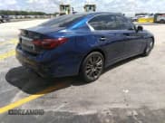 ✅ 2019 Infiniti Q50 Red Sport 400 • VIN: JN1FV7AP7KM760070 • Lot: 42199415. Listed on IAAI with 79,528 mi. Free auction sales archive from the USA and detailed vehicle history report at DreamBid. Image 4.