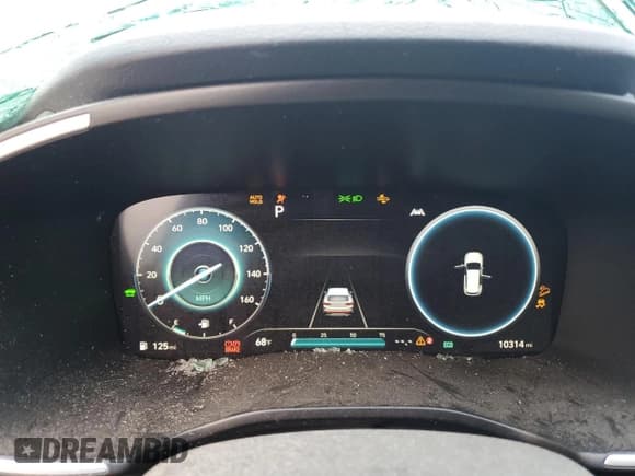 ✅ 2021 Hyundai Santa Fe Blue • VIN: KM8S2DA13MU005964 • Лот: 60762283. Опубликован ранее на Copart с пробегом 10 314 миль. Бесплатный доступ к архиву аукционных продаж из США и подробный отчёт об истории автомобиля на DreamBid. Изображение 9.