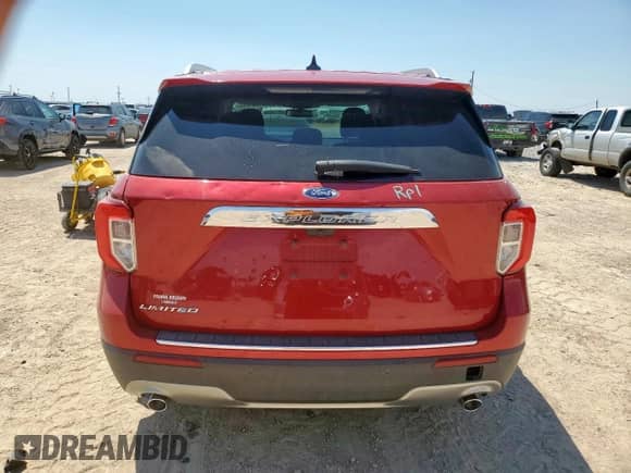 2022 Ford Explorer Limited with VIN 1FMSK7FH7NGA30499, listed as a Copart auction lot 67663755 with 93,518 mi miles and Clean title. Bid and sale history available at DreamBid. Image 6.