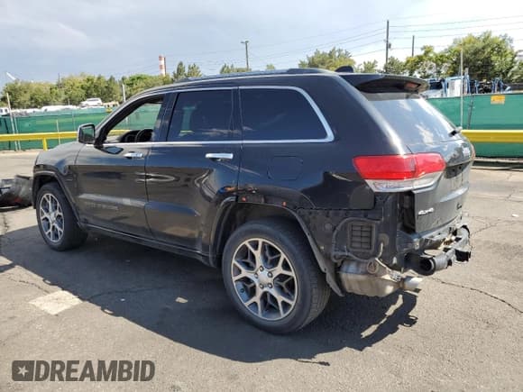 ✅ 2019 Jeep Grand Cherokee Overland • VIN: 1C4RJFCG1KC767373 • Lot: 69255835. Listed on Copart with 82,243 mi. Free auction sales archive from the USA and detailed vehicle history report at DreamBid. Image 2.
