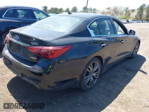 ✅ 2020 Infiniti Q50 Luxe • VIN: JN1EV7AR8LM256156 • Лот: 42138315. Опубликован ранее на IAAI с пробегом 46 878 миль. Бесплатный доступ к архиву аукционных продаж из США и подробный отчёт об истории автомобиля на DreamBid. Изображение 4.