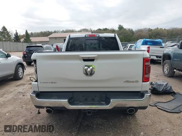 2019 Ram 1500 Limited z VIN 1C6SRFPT2KN508369, wystawiony jako IAAI lot #42187146 z przebiegiem 80 498 mil mil oraz . Historia ofert i sprzedaży dostępna na DreamBid. Obrazek 16.