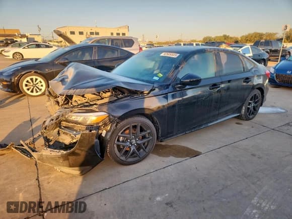 ✅ 2023 Honda Civic Sport • VIN: 2HGFE2F54PH508974 • Лот: 92609585. Опубликован ранее на Copart с пробегом Не указан. Бесплатный доступ к архиву аукционных продаж из США и подробный отчёт об истории автомобиля на DreamBid. Изображение 1.