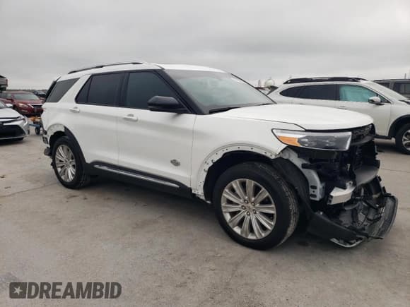 ✅ 2023 Ford Explorer King Ranch • VIN: 1FM5K7LC1PGB48735 • Lot: 50936445. Listed on Copart with 8,265 mi. Free auction sales archive from the USA and detailed vehicle history report at DreamBid. Image 4.