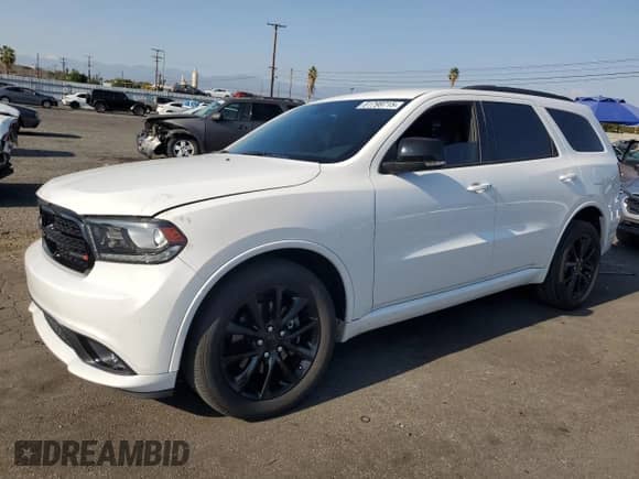 2017 Dodge Durango R/T with VIN 1C4SDHCT2HC936567, listed as a Copart auction lot 81798715 with 97,837 mi miles and Salvage title. Bid and sale history available at DreamBid. Image 1.