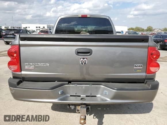 2008 Dodge Dakota SLT with VIN 1D7HE48N58S578824, listed as a Copart auction lot 78477474 with 64,557 mi miles and Salvage title. Bid and sale history available at DreamBid. Image 6.