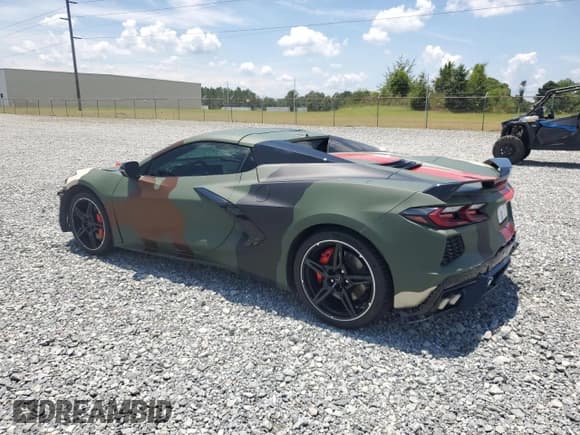 ✅ 2022 Chevrolet Corvette 3LT • VIN: 1G1YC3D45N5109775 • Lot: 62470125. Listed on Copart with 18,249 mi. Free auction sales archive from the USA and detailed vehicle history report at DreamBid. Image 2.