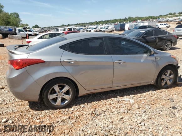 ✅ 2013 Hyundai Elantra GLS • VIN: KMHDH4AE8DU668683 • Lot: 80496905. Listed on Copart with 168,827 mi. Free auction sales archive from the USA and detailed vehicle history report at DreamBid. Image 3.