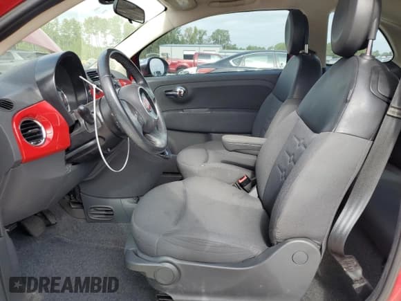 ✅ 2013 FIAT 500 Pop • VIN: 3C3CFFDRXDT754530 • Lot: 80110315. Listed on Copart with 62,536 mi. Free auction sales archive from the USA and detailed vehicle history report at DreamBid. Image 7.