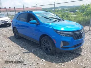 ✅ 2024 Chevrolet Equinox RS • VIN: 3GNAXWEG0RS116255 • Lot: 42467129. Wystawiony na IAAI z przebiegiem 6 598 mil. Bezpłatny archiwum sprzedaży aukcyjnych z USA i szczegółowy raport historii pojazdu na DreamBid. Zdjęcie 1.