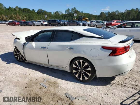 ✅ 2016 Nissan Maxima SV • VIN: 1N4AA6APXGC400937 • Лот: 85080215. Опубликован ранее на Copart с пробегом Не указан. Бесплатный доступ к архиву аукционных продаж из США и подробный отчёт об истории автомобиля на DreamBid. Изображение 2.