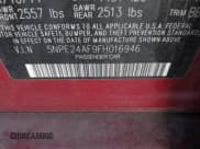 ✅ 2015 Hyundai Sonata SE • VIN: 5NPE24AF9FH016946 • Лот: 43477507. Опубликован ранее на IAAI с пробегом 183 902 миль. Бесплатный доступ к архиву аукционных продаж из США и подробный отчёт об истории автомобиля на DreamBid. Изображение 9.