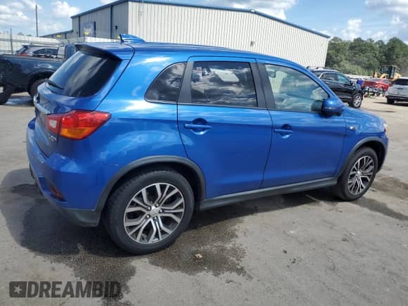 2019 Mitsubishi Outlander ES with VIN JA4AP3AU8KU006007, listed as a Copart auction lot 82039345 with 159,506 mi miles and Salvage title. Bid and sale history available at DreamBid. Image 3.