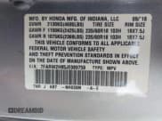 ✅ 2018 Honda CR-V EX-L • VIN: 7FARW2H85JE089759 • Lot: 42576542. Listed on IAAI with 53,000 mi. Free auction sales archive from the USA and detailed vehicle history report at DreamBid. Image 9.