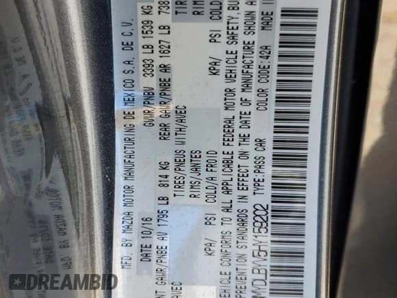 ✅ 2017 Toyota Yaris • VIN: 3MYDLBYV5HY159202 • Лот: 87108375. Опубликован ранее на Copart с пробегом 125 735 миль. Бесплатный доступ к архиву аукционных продаж из США и подробный отчёт об истории автомобиля на DreamBid. Изображение 12.