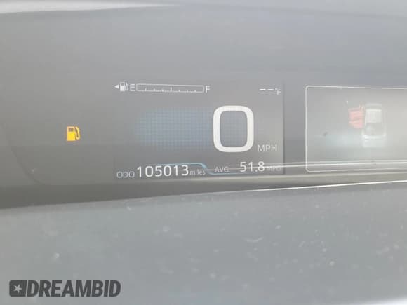 ✅ 2016 Toyota Prius Two • VIN: JTDKBRFU0G3001112 • Lot: 84916145. Listed on Copart with 105,013 mi. Free auction sales archive from the USA and detailed vehicle history report at DreamBid. Image 9.