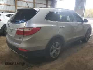2015 Hyundai Santa Fe GLS z VIN KM8SNDHF9FU123240, wystawiony jako Copart lot #87432545 z przebiegiem 104 018 mil mil oraz Czysty tytuł • Clean title. Historia ofert i sprzedaży dostępna na DreamBid. Obrazek 3.