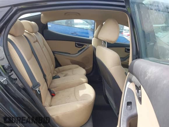 2012 Hyundai Elantra Limited with VIN 5NPDH4AE2CH138593, listed as a IAAI auction lot 43603554 with 60,752 mi miles and . Bid and sale history available at DreamBid. Image 8.