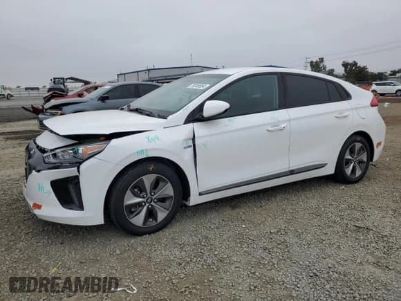 ✅ 2019 Hyundai Ioniq • VIN: KMHC75LH1KU044331 • Lot: 76345554. Listed on Copart with 28,641 mi. Free auction sales archive from the USA and detailed vehicle history report at DreamBid. Image 1.