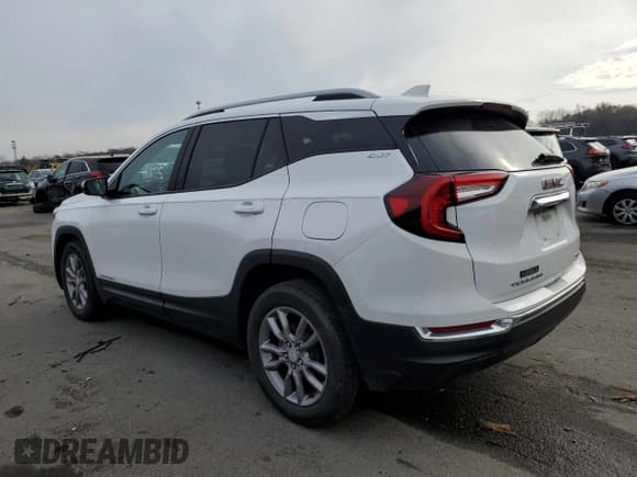✅ 2022 GMC Terrain SLT • VIN: 3GKALVEV3NL105983 • Lot: 93395475. Listed on Copart with 55,527 mi. Free auction sales archive from the USA and detailed vehicle history report at DreamBid. Image 2.