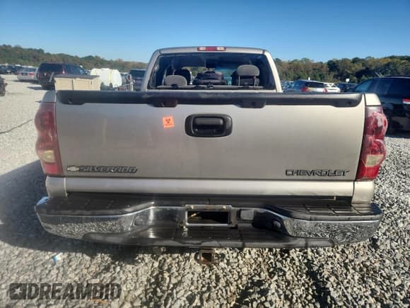 ✅ 2003 Chevrolet Silverado 1500 LS • VIN: 2GCEC19V031219826 • Lot: 91352585. Listed on Copart with Not provided. Free auction sales archive from the USA and detailed vehicle history report at DreamBid. Image 6.