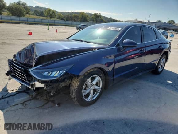 2020 Hyundai Sonata SE with VIN 5NPEG4JA6LH042258, listed as a Copart auction lot 81900855 with 113,072 mi miles and Salvage title. Bid and sale history available at DreamBid. Image 1.
