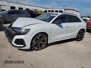 ✅ 2024 Audi RS Q8 • VIN: WU1ARBF19RD015644 • Lot: 80569264. Listed on Copart with 131 mi. Free auction sales archive from the USA and detailed vehicle history report at DreamBid. Image 1.