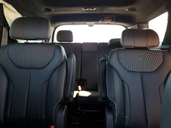 2025 Hyundai Palisade Calligraphy with VIN KM8R74GE5SU835949, listed as a Copart auction lot 48981355 with 3,674 mi miles and Salvage title. Bid and sale history available at DreamBid. Image 10.