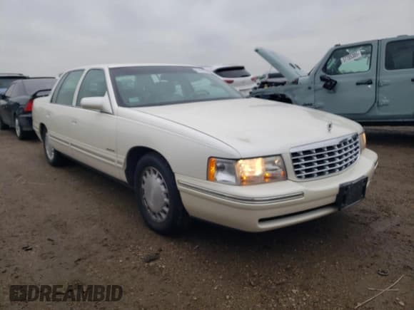 ✅ 1999 Cadillac DeVille • VIN: 1G6KD54Y5XU755208 • Lot: 57478225. Listed on Copart with 88,915 mi. Free auction sales archive from the USA and detailed vehicle history report at DreamBid. Image 4.