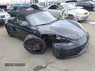✅ 2018 Porsche 718 Boxster • VIN: WP0CA2A84JS210262 • Lot: 41799244. Listed on IAAI with 62,492 mi. Free auction sales archive from the USA and detailed vehicle history report at DreamBid. Image 1.