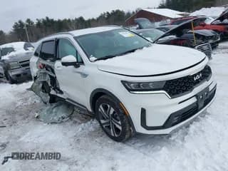 ✅ 2024 Kia Sorento SX Prestige • VIN: KNDRKDLG5R5246902 • Lot: 41546332. Wystawiony na IAAI z przebiegiem 14 940 mil. Bezpłatny archiwum sprzedaży aukcyjnych z USA i szczegółowy raport historii pojazdu na DreamBid. Zdjęcie 1.