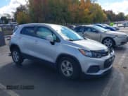 ✅ 2021 Chevrolet Trax LS • VIN: KL7CJKSB1MB303963 • Lot: 43567758. Listed on IAAI with 79,555 mi. Free auction sales archive from the USA and detailed vehicle history report at DreamBid. Image 1.