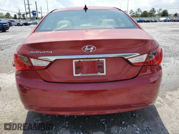 2012 Hyundai Sonata GLS with VIN 5NPEB4AC3CH417071, listed as a Copart auction lot 57846555 with Not provided miles and Clean title. Bid and sale history available at DreamBid. Image 6.