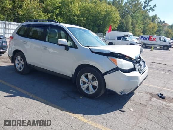 ✅ 2014 Subaru Forester Premium • VIN: JF2SJACC6EG497914 • Lot: 43222628. Wystawiony na IAAI z przebiegiem 171 585 mil. Bezpłatny archiwum sprzedaży aukcyjnych z USA i szczegółowy raport historii pojazdu na DreamBid. Zdjęcie 1.