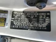 ✅ 2012 Kia Sorento LX • VIN: 5XYKTDA60CG218156 • Лот: 82212105. Опубликован ранее на Copart с пробегом 153 124 миль. Бесплатный доступ к архиву аукционных продаж из США и подробный отчёт об истории автомобиля на DreamBid. Изображение 13.