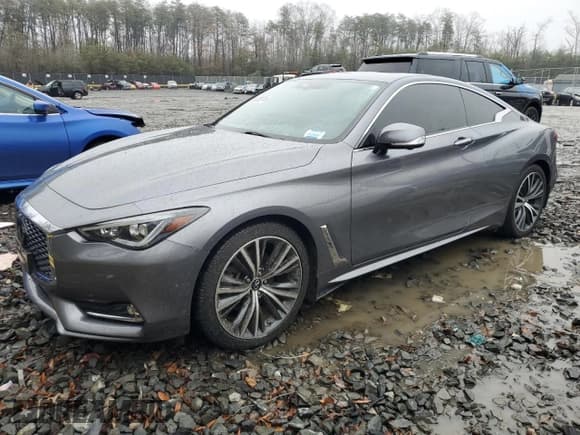 ✅ 2021 Infiniti Q60 Luxe • VIN: JN1EV7KL6MM470350 • Lot: 84838574. Listed on Copart with 27,374 mi. Free auction sales archive from the USA and detailed vehicle history report at DreamBid. Image 1.