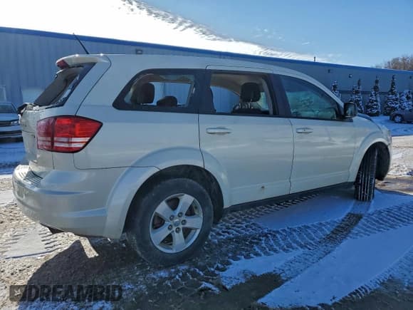 ✅ 2013 Dodge Journey Canada Value • VIN: 3C4PDCABXDT547810 • Lot: 95068345. Listed on Copart with 108,444 mi. Free auction sales archive from the USA and detailed vehicle history report at DreamBid. Image 3.