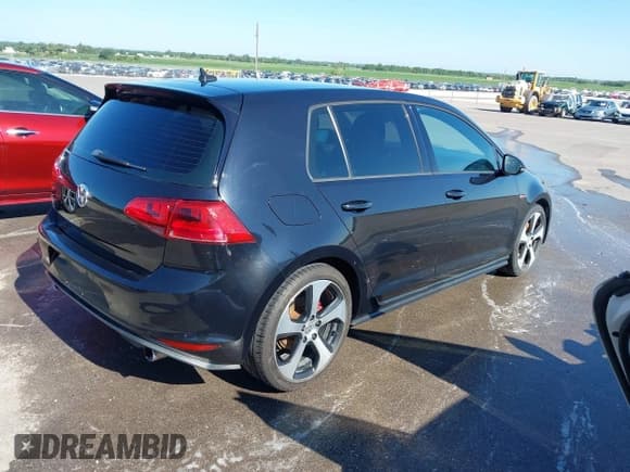 ✅ 2015 Volkswagen Golf GTI S • VIN: 3VW4T7AU3FM025576 • Lot: 42567225. Listed on IAAI with 130,202 mi. Free auction sales archive from the USA and detailed vehicle history report at DreamBid. Image 4.