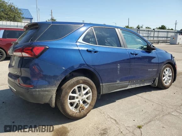 ✅ 2023 Chevrolet Equinox LT • VIN: 3GNAXTEG2PL198351 • Lot: 69369075. Wystawiony na Copart z przebiegiem 40 493 mil. Bezpłatny archiwum sprzedaży aukcyjnych z USA i szczegółowy raport historii pojazdu na DreamBid. Zdjęcie 3.