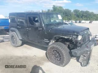 ✅ 2013 Jeep Wrangler Unlimited Sport • VIN: 1C4BJWDG9DL577579 • Lot: 43381753. Wystawiony na IAAI z przebiegiem 155 625 mil. Bezpłatny archiwum sprzedaży aukcyjnych z USA i szczegółowy raport historii pojazdu na DreamBid. Zdjęcie 1.