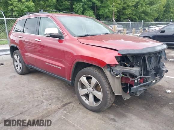 2014 Jeep Grand Cherokee Limited с VIN 1C4RJFBM2EC439830, выставлен на аукционе IAAI как лот 43053550 с пробегом 139 725 миль миль и . История ставок и продаж доступна на DreamBid. Изображение 1.