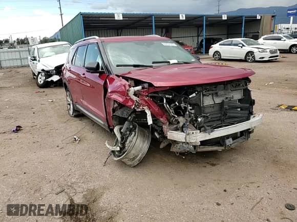 2022 Ford Explorer Limited z VIN 1FMSK8FH9NGB38631, wystawiony jako Copart lot #69297055 z przebiegiem 53 622 mil mil oraz Szkoda całkowita • Salvage title. Historia ofert i sprzedaży dostępna na DreamBid. Obrazek 13.