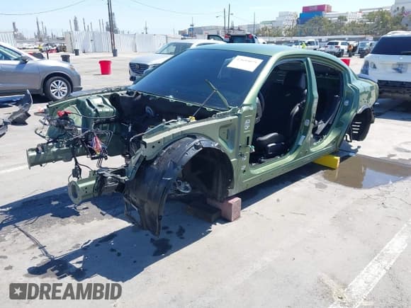 ✅ 2023 Dodge Charger Scat Pack Widebody • VIN: 2C3CDXGJXPH622060 • Lot: 42695079. Listed on IAAI with Not provided. Free auction sales archive from the USA and detailed vehicle history report at DreamBid. Image 20.