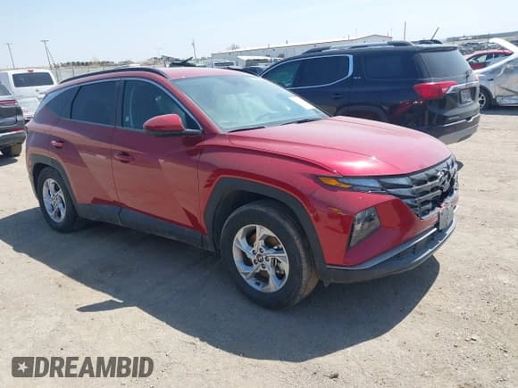 ✅ 2024 Hyundai Tucson SEL • VIN: 5NMJB3DEXRH407052 • Lot: 42050404. Listed on IAAI with 17,366 mi. Free auction sales archive from the USA and detailed vehicle history report at DreamBid. Image 1.