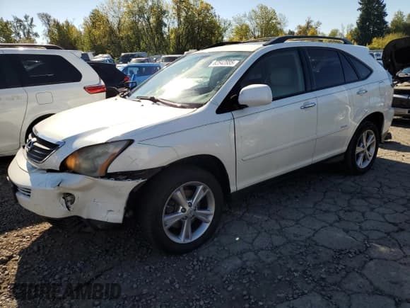 ✅ 2008 Lexus RX 400h • VIN: JTJHW31U682069339 • Lot: 82542885. Wystawiony na Copart z przebiegiem 214 937 mil. Bezpłatny archiwum sprzedaży aukcyjnych z USA i szczegółowy raport historii pojazdu na DreamBid. Zdjęcie 1.