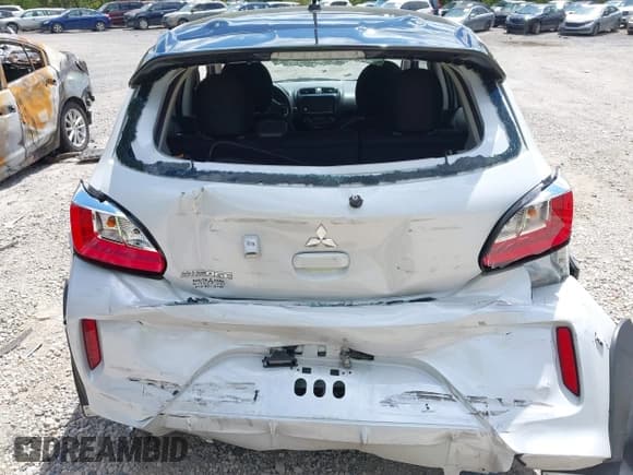 ✅ 2023 Mitsubishi Mirage Black Edition • VIN: ML32AWHJ5PH006462 • Lot: 43080570. Listed on IAAI with 14,605 mi. Free auction sales archive from the USA and detailed vehicle history report at DreamBid. Image 16.