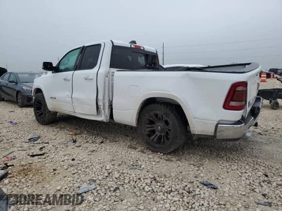 2020 Ram 1500 Laramie with VIN 1C6RREDT4LN121272, listed as a Copart auction lot 54503725 with 103,706 mi miles and Clean title. Bid and sale history available at DreamBid. Image 2.